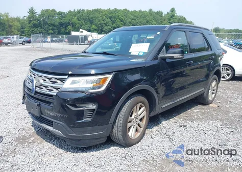 2018 Ford Explorer Xlt z USA, uszkodzony, nr VIN 1FM5K8D80JGB83287